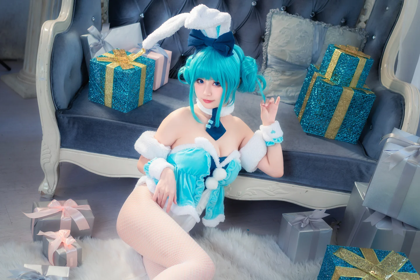 猫大人 - 初音白兔 [24P-280MB] tg@simisebaisi 【丝足阁】020.webp